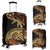 American Samoa Polynesian Luggage Covers - Lizard Lucky Black - Polynesian Pride