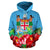 Fiji Polynesian Hoodie Flag Hibiscus - Polynesian Pride