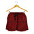 Polynesian Lauhala Mix Red Women's Short - Polynesian Pride