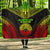 American Samoa Polynesian Chief Hooded Blanket - Reggae Version Hooded Blanket Reggae - Polynesian Pride