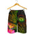 Polynesian Hawaii Polynesian Men's Shorts - Hibiscus and Banana Leaves - Polynesian Pride