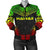 Hawaii Polynesian Chief Women'S Bomber Jacket - Reggae Version Reggae - Polynesian Pride