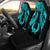 Pohnpei Polynesian Car Seat Covers Pride Seal And Hibiscus Neon Blue Universal Fit Blue - Polynesian Pride