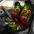 Fiji Car Seat Covers - Reggae Shark Polynesian Tattoo Universal Fit Reggae - Polynesian Pride