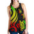 New Caledonia Women's Racerback Tank - Reggae Tentacle Turtle - Polynesian Pride