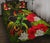 Hawaii Couple Turtle Hibiscus Tropical Valentine Quilt Bed Set - Levi Style - AH - Polynesian Pride