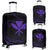 Kanaka Luggage Covers - Purple - Frida Style Black - Polynesian Pride