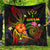 Kosrae Polynesian Premium Quilt - Legend of Kosrae (Reggae) - Polynesian Pride