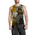 Samoa Men's Tank Top - Samoa Seal Wave Style (Gold) - Polynesian Pride