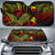 Tuvalu Auto Sun Shades Turtle Hibiscus Reggae Auto Sun Shade Universal Fit Reggae - Polynesian Pride