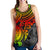 Vanuatu Polynesian Women's Racerback Tank - Reggae Turtle - Polynesian Pride