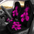 Hawaii Hibiscus Car Seat Cover - Turtle Map - Pink - Polynesian Pride