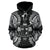 Fiji Polynesian ll Over Hoodie Map Black - Polynesian Pride