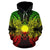 Marshall Islands Polynesian ll Over Hoodie Map Reggae - Polynesian Pride