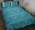 Hawaii Royal Quilt Bed Set - Hill Ver 3 Blue - Polynesian Pride