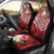 Polynesian American Samoa Car Seat Covers - Summer Plumeria (Red) Universal Fit Red - Polynesian Pride