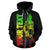 Federates States of Micronesia Custom Zip up Hoodie Micronesian Warrior Reggae - Polynesian Pride