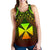 Polynesian Wallis and Futuna Personalised Women's Racerback Tank - Reggae Vintage Polynesian Patterns - Polynesian Pride