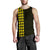 Hawaii Kakau Polynesian Three Turtles Map Men's Tank Top - Yellow - Polynesian Pride