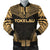 Tokelau Polynesian Chief Men's Bomber Jacket - Gold Version Gold - Polynesian Pride