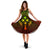 Polynesian Kosrae Midi Dress - Reggae Vintage Polynesian Patterns Women Reggae - Polynesian Pride