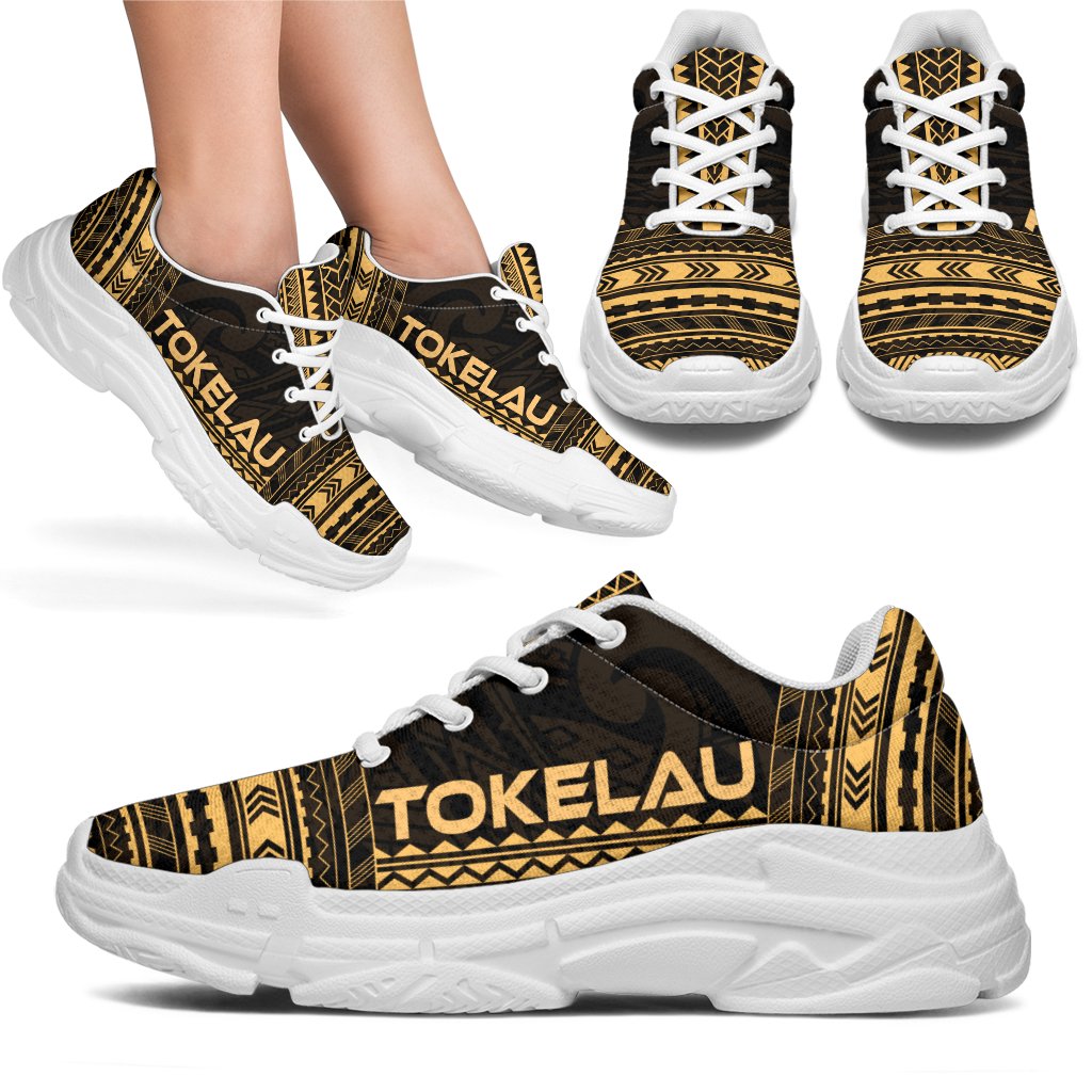 Tokelau Chunky Sneakers - Polynesian Chief Gold Version - Polynesian Pride