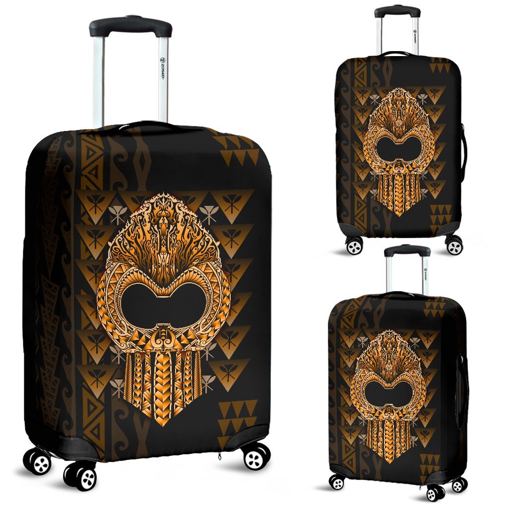 Hawaii Polynesian Luggage Covers - Ikaika Hawaiian Black - Polynesian Pride