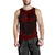 Norfolk Island Men's Tank Top - Polynesian Chief Red Version Red - Polynesian Pride