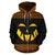 Hawaii Halloween All Over Zip up Hoodie - Polynesian Pride