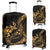 Polynesian Hawaii Luggage Cover - Polynesian Golden Humpback Whale - Polynesian Pride