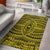 Hawaii Area Rug Polynesian Seamless AH Rug Yellow - Polynesian Pride