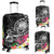 Hawaii Polynesian Luggage Covers - Turtle Plumeria (Black) - Polynesian Pride