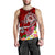 FSM Men's Tank Top - Turtle Plumeria (Red) - Polynesian Pride