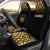 Hawaii Car Seat Covers - Hawaii Seal Polynesian Tattoo Fog Gold Universal Fit Gold - Polynesian Pride