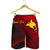 Papua New Guinea Custom Personalised Men's Shorts - Raggiana Bird of Paradise Polynesian Patterns - Polynesian Pride