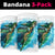 Hawaii Beach Sea Turtle Swimming Bandana 3 - Pack - Polynesian Pride