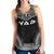 Yap Women's Racerback Tank - Polynesian Chief Black Version Black - Polynesian Pride