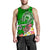 Samoa Men's Tank Top - Turtle Plumeria (Green) - Polynesian Pride