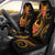 Pohnpei Micronesian Car Seat Covers - Gold Plumeria Universal Fit GOLD - Polynesian Pride