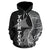 Tokelau Polynesian Custom Hoodie Coconut Black - Polynesian Pride