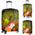 American Samoa Polynesian Luggage Covers - Humpback Whale with Tropical Flowers - Polynesian Pride