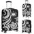 Samoa Polynesian Luggage Covers - White Tentacle Turtle White - Polynesian Pride