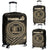 Tokelau Polynesian Luggage Cover A7 Black - Polynesian Pride