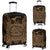 American Samoa Polynesian Luggage Covers Map Gold Gold - Polynesian Pride