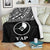 Yap Premium Blanket - Micronesian Black White Version White - Polynesian Pride