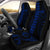 Personalized Hawaii Car Seat Covers Kakau Large Polynesian Blue AH Universal Fit Blue - Polynesian Pride