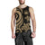 Samoa Men's Tank Top - Gold Tentacle Turtle - Polynesian Pride