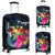 Tonga Polynesian Luggage Covers - Tropical Flower Blue - Polynesian Pride