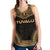 Tuvalu Women's Racerback Tank - Polynesian Chief Gold Version Gold - Polynesian Pride