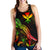 Hawaii Polynesian Women Tank Top - Turtle With Blooming Hibiscus Reggae - Polynesian Pride